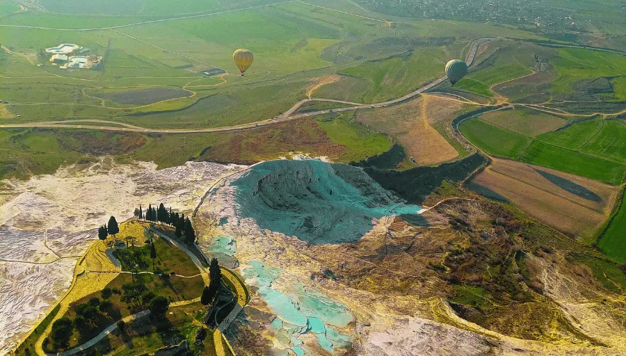 Lot balonem nad Pamukkale photo 1